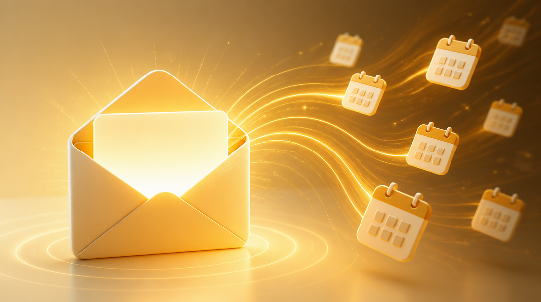 Short cold email transforming into booked meetings through mobile-first outreach